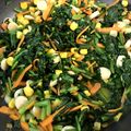 クック6294VA☆'s cooksnap of when they made こども常備菜＊ほうれん草の炒めナムル＊.