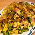  しー's cooksnap of when they made 味付け簡単!シンプル♪ゴーヤチャンプル♪.