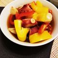 ひろか★'s cooksnap of when they made 蛸とパプリカの和風マリネ✿.