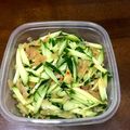 あっぷるぱ's cooksnap of when they made 簡単‼きゅうりとクラゲの中華サラダ.