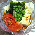 クックODBSJ9☆'s cooksnap of when they made トマトとわかめの冷奴♪.
