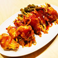 bonbonnier's cooksnap of when they made 母の味♡もやしの豚肉ロールケチャップ煮.