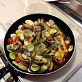 しょんちー55's cooksnap of when they made サーモンのアクアパッツァ.