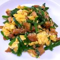 ♡ぴゅぴ♡'s cooksnap of when they made あと1品に☆焼き鳥缶でお手軽ニラ玉.