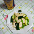 えまっちママ's cooksnap of when they made ❀ささ身と胡瓜の塩麹炒め❀　.