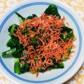 ともこキッチン's cooksnap of when they made 超簡単★青梗菜とアミエビの和え物.