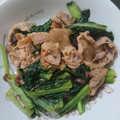 ぱんぽん's cooksnap of when they made 小松菜と豚肉のオイスター炒め♪.