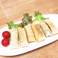 ＊MOOMIN＊'s cooksnap of when they made 大葉と納豆の棒揚げ　ワンタン皮で.