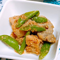 める♡ゲーム好き主婦's cooksnap of when they made 蓮根とスナップエンドウのゴマ和え.