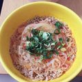 ルルルるか☆'s cooksnap of when they made 牛乳でまろやか♪濃厚な坦々春雨スープ.