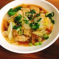 クックHJXC9M☆'s cooksnap of when they made 健康！『チンゲン菜と白菜の生姜あんかけ』.