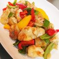 ☆Rionちゃん☆'s cooksnap of when they made 豚肉の柔らか〜玉ねぎ甘酢醤油炒め.