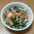 ポニーリボン's cooksnap of when they made シソの香り♡きゅうり人参キャベツのサラダ.