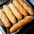 ゆかっち230's cooksnap of when they made バゲット　（加水68％）.