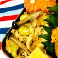 U☆kaoru's cooksnap of when they made 青大豆と高野豆腐の炊き込みご飯.