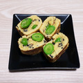 アクセル☆'s cooksnap of when they made 銀杏と黒胡麻の卵焼き.