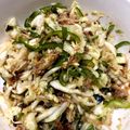 hachika♡'s cooksnap of when they made ◆さば水煮缶とキャベツピーマンのサラダ◆.