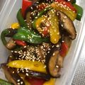 クックCA3R7K☆'s cooksnap of when they made お弁当♪パプリカしめじピーマン簡単炒め.