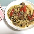 だぁLOVE♪'s cooksnap of when they made アヒージョの残りオイルでペペロンチーノ☆.