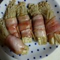 takumi1213's cooksnap of when they made ☆えのきのベーコン巻き☆.