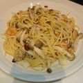 ぴノぴノ's cooksnap of when they made ランチに♫シーフード入りペペロンチーノ.