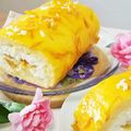 ぷぐポン⭐'s cooksnap of when they made 爽やかな香り立つオレンジロールケーキ.