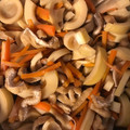 R2016's cooksnap of when they made 筍と油揚げの煮物.
