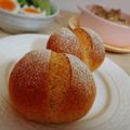☆meg☆milk☆'s cooksnap of when they made 全粒粉で♪シンプルな丸パン.