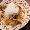 eiyoushi's cooksnap of when they made すき家？！おろしポン酢豚丼♪.