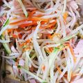 みぃみ087's cooksnap of when they made 胡麻たっぷりもやしとハムのサラダ.
