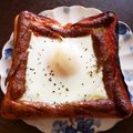 れぽっと's cooksnap of when they made ウィンナーエッグトースト.