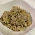 papikun's cooksnap of when they made キャベツ大量消費の白和えサラダ｡:°ஐ♡.