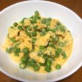 sao40's cooksnap of when they made お出汁で美味しくグリンピースの卵とじ.