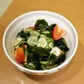 ＊おちゃこ＊'s cooksnap of when they made きゅうり・トマト・ワカメの酢の物♪.