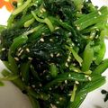rukukuru's cooksnap of when they made 常備菜16☆ほうれん草のナムル♪お弁当も.