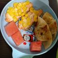 ｽｶｲﾌｨｯｼｭ☆'s cooksnap of when they made アラジンで鮭マヨコーン.