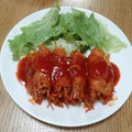 ポニーリボン's cooksnap of when they made 母の味♡もやしの豚肉ロールケチャップ煮.