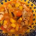 ぐりぐら0613's cooksnap of when they made さつまいもと鶏肉のトマトクリームシチュー.