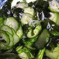 ちゃぎー's cooksnap of when they made しらすとわかめときゅうりの酢の物.