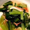 クックCETN40☆'s cooksnap of when they made お弁当作り置き★小松菜とカニカマの煮浸し.