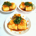 ウニのお母さん's cooksnap of when they made 簡単！木綿豆腐の生姜醤油.