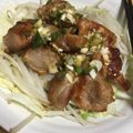 yurikapu's cooksnap of when they made 簡単！揚げない油淋鶏.