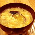 Aloha☆★'s cooksnap of when they made ほくほく♪サツマイモのかき玉味噌汁.