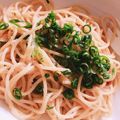 じゃこぴー☆'s cooksnap of when they made 白だしde簡単おいしい明太子スパゲティ♬.