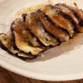 a15man's cooksnap of when they made ナスのはさみ蒸しギョウザ☆レンジで簡単.
