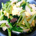 はとちむのまま子's cooksnap of when they made ターサイと玉子の中華炒め.