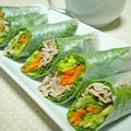 オレンジデイ's cooksnap of when they made 冷しゃぶ生春巻き.