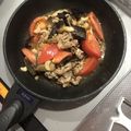 クックZ8J4H4☆'s cooksnap of when they made 豚肉入り♪なすとピーマンのオイスター炒め.