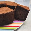 ⭐しふぉんけぇーき⭐'s cooksnap of when they made 米粉の★ココアシフォンケーキ.