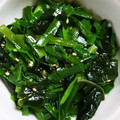 saalalan's cooksnap of when they made にらとわかめのナムル【作り置き】.